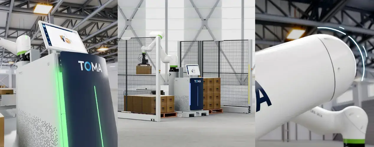 TOMA™ palletizer safety features